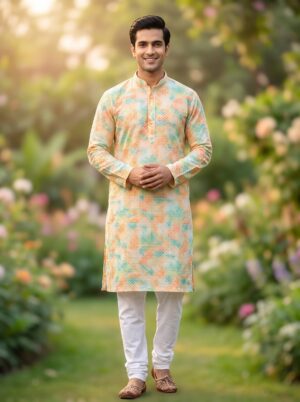 Home male model posing with folded 202607031034