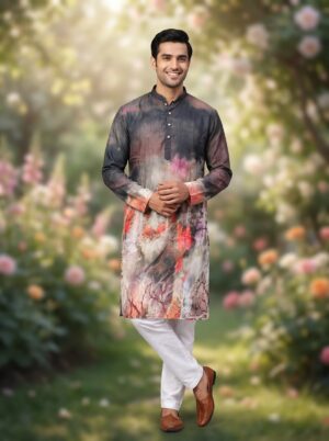 Home male model posing with folded 202607031050